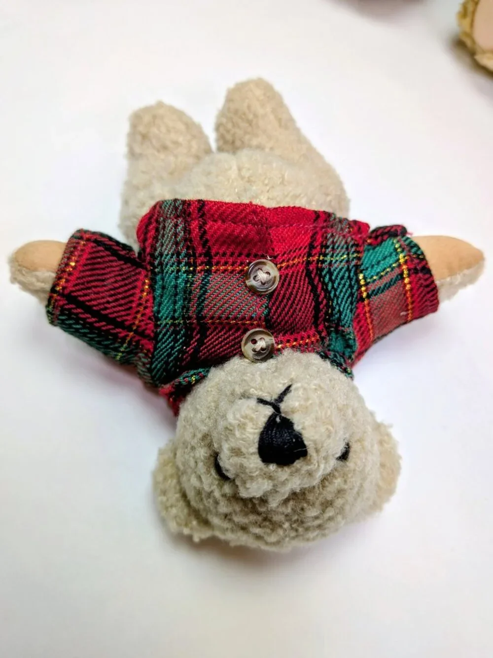 Vintage Teddy Bear Plush Lot of 3 Hallmark Tyler Teddy Geppeddo Fiesta Christmas